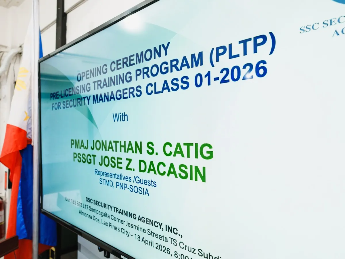 Security Manager Pre-Licensing Training Program — image 7
